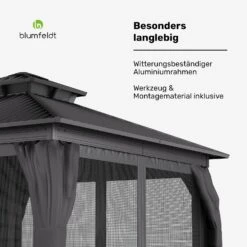 ShadeFortress Pavillon 3x3 M 14 ShadeFortress Pavillon 3x3 M -Blumfeldt Verkaufsgeschäft 10046126 de 0006 usp