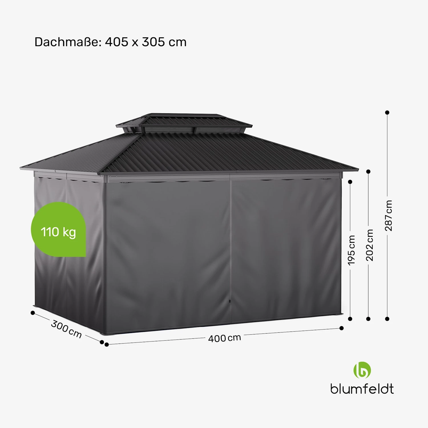 ShadeFortress Pavillon 4x3 M 9 ShadeFortress Pavillon 4x3 M – Bild 7