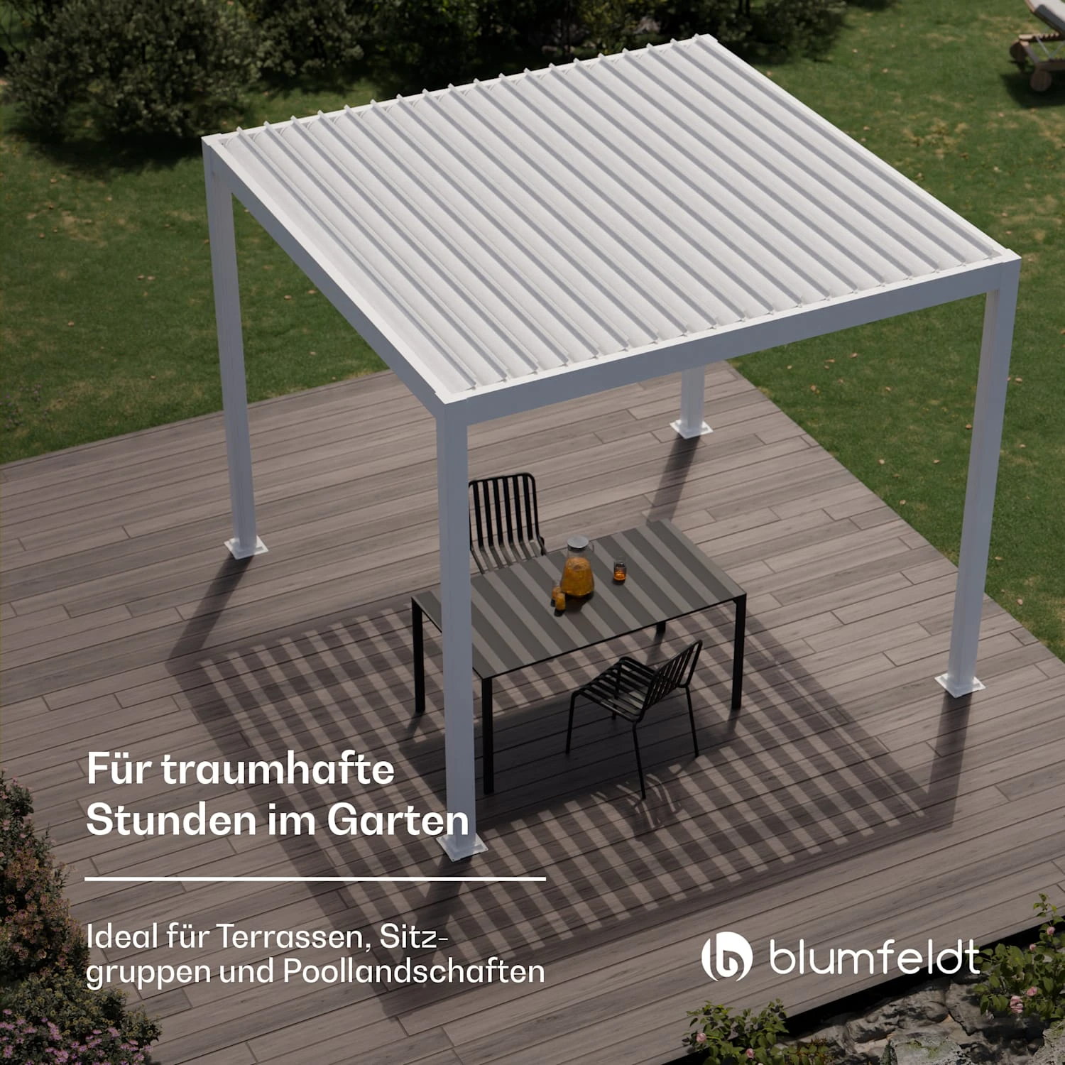 LuminaHaven Pavillon 3x3 M 6 LuminaHaven Pavillon 3x3 M – Bild 4