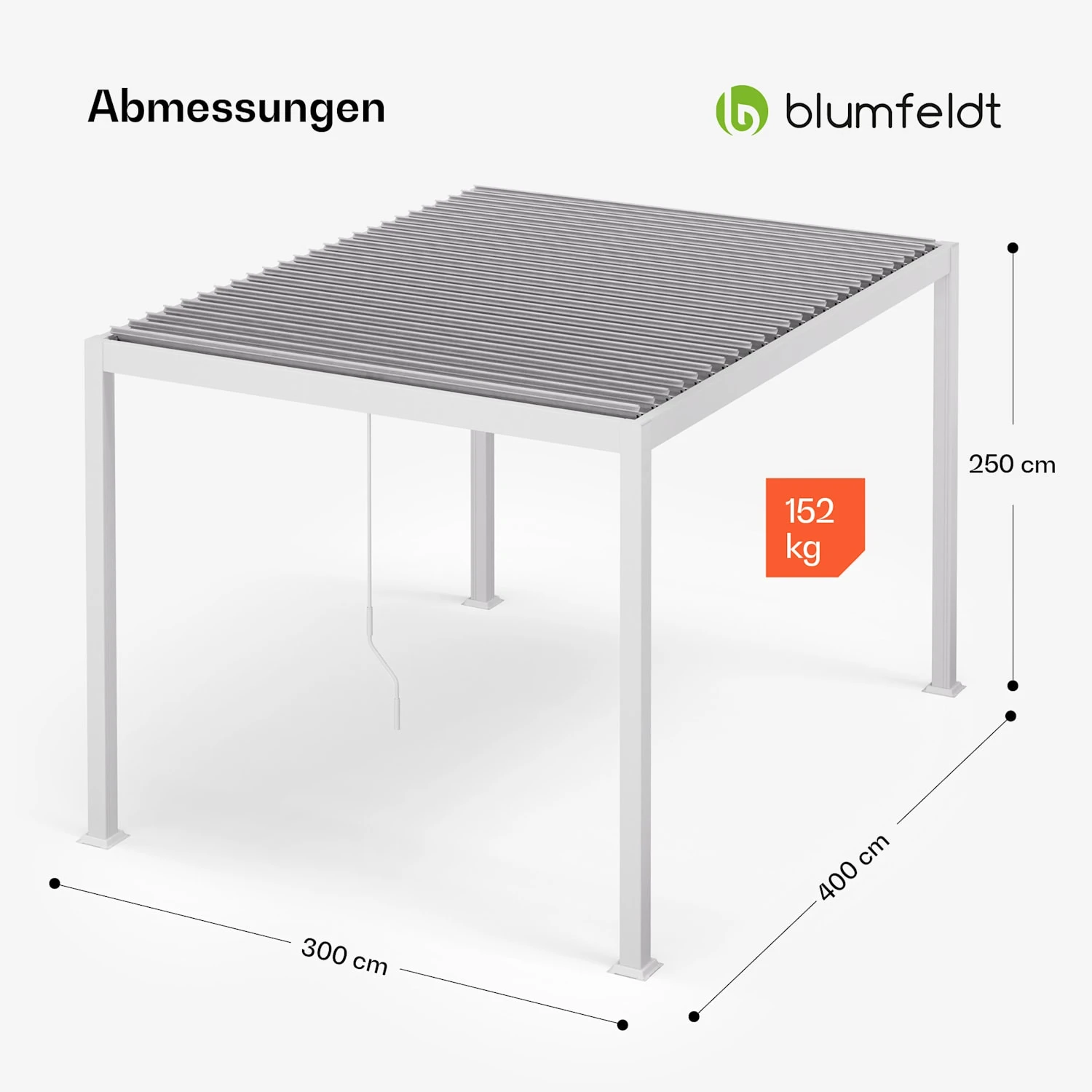 LuminaHaven Pavillon 3x4 M 9 LuminaHaven Pavillon 3x4 M – Bild 7