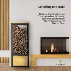Kindlewood Feuerholzregal S 8 Kindlewood Feuerholzregal S -Blumfeldt Verkaufsgeschäft 10046344 de 0002 usp