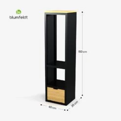 Kindlewood Feuerholzregal M -Blumfeldt Verkaufsgeschäft 10046345 yy 0011 dimensions