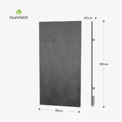 [Wiederverpackt] Heat Square | Infrarotheizung | 700W -Blumfeldt Verkaufsgeschäft 10046397 yy 0011 dimensions