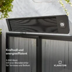 [Wiederverpackt] Cosmic Beam Infrarot-Wandstrahler -Blumfeldt Verkaufsgeschäft 10046403 de 0002 usp