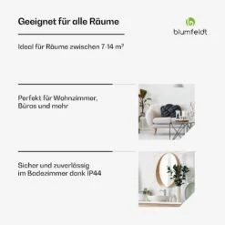 [Wiederverpackt] SmartFlow Tower Infrarotheizstrahler | 700W -Blumfeldt Verkaufsgeschäft 10046423 de 0003 usp