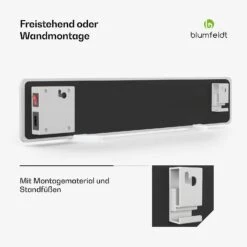 [Wiederverpackt] DryWave Infrarot-Wandtrockner | 50 W | Trocknet Farbe Und Putz -Blumfeldt Verkaufsgeschäft 10046529 de 0004 usp