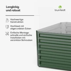 Terrabox 200x100x60 Cm Hochbeet Grün 14 Terrabox 200x100x60 Cm Hochbeet Grün -Blumfeldt Verkaufsgeschäft 10046544 de 0006 usp