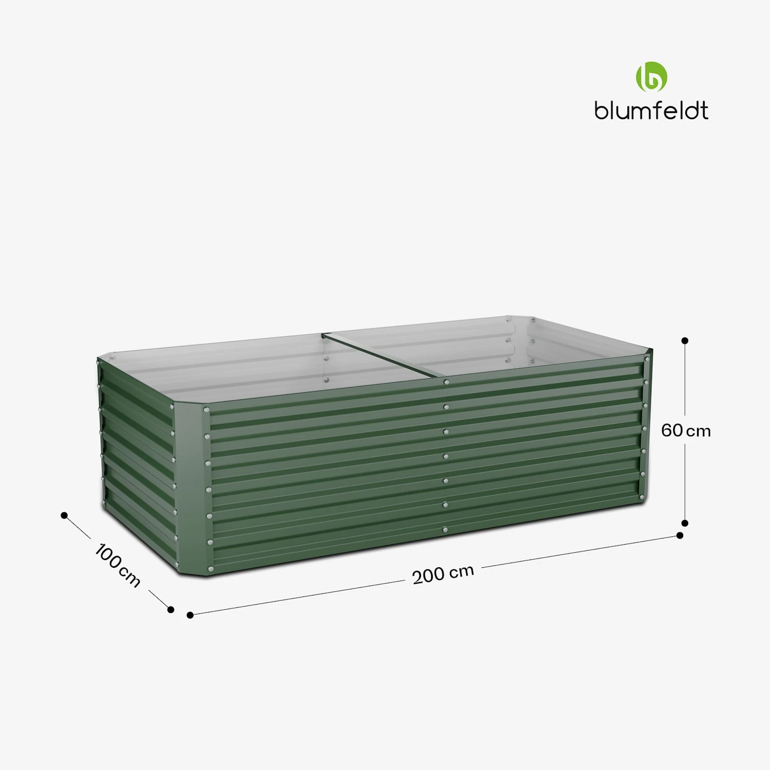 High Grow Straight Hochbeet Metall | 1.200 L 4 High Grow Straight Hochbeet Metall | 1.200 L – Bild 2