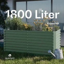 Terrabox 200x100x90 Cm Hochbeet Grün 13 Terrabox 200x100x90 Cm Hochbeet Grün -Blumfeldt Verkaufsgeschäft 10046545 de 0005 usp