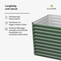 Terrabox 200x100x90 Cm Hochbeet Grün 14 Terrabox 200x100x90 Cm Hochbeet Grün -Blumfeldt Verkaufsgeschäft 10046545 de 0006 usp