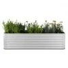 Terrabox 240x100x60 Cm Hochbeet Silber