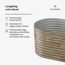 Rondabox 200x100x80 Cm Hochbeet Holzoptik 14 Rondabox 200x100x80 Cm Hochbeet Holzoptik -Blumfeldt Verkaufsgeschäft 10046549 de 0006 usp 1