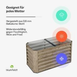 Terrabox 120x60x60 Cm Hochbeet Holzoptik 10 Terrabox 120x60x60 Cm Hochbeet Holzoptik -Blumfeldt Verkaufsgeschäft 10046550 de 0002 usp