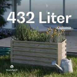 Terrabox 120x60x60 Cm Hochbeet Holzoptik 13 Terrabox 120x60x60 Cm Hochbeet Holzoptik -Blumfeldt Verkaufsgeschäft 10046550 de 0005 usp