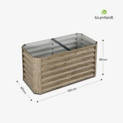 Terrabox 120x60x60 Cm Hochbeet Holzoptik 15 Terrabox 120x60x60 Cm Hochbeet Holzoptik -Blumfeldt Verkaufsgeschäft 10046550 yy 0011 dimensions