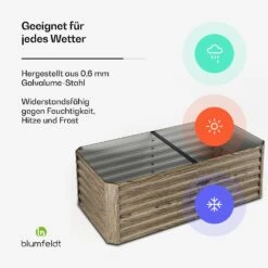 Terrabox 180x90x60 Cm Hochbeet Holzoptik -Blumfeldt Verkaufsgeschäft 10046551 de 0002 usp