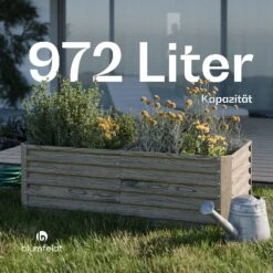 Terrabox 180x90x60 Cm Hochbeet Holzoptik -Blumfeldt Verkaufsgeschäft 10046551 de 0005 usp