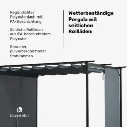 Pantheon Robust Pergola 3x4 M 10 Pantheon Robust Pergola 3x4 M -Blumfeldt Verkaufsgeschäft 10046856 de 0002 usp