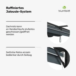 Pantheon Robust Pergola 3x4 M 12 Pantheon Robust Pergola 3x4 M -Blumfeldt Verkaufsgeschäft 10046856 de 0004 usp