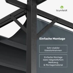 Pantheon Robust Pergola 3x4 M 14 Pantheon Robust Pergola 3x4 M -Blumfeldt Verkaufsgeschäft 10046856 de 0006 usp