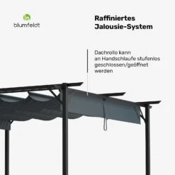 Pantheon Robust Pergola 3x3m 12 Pantheon Robust Pergola 3x3m -Blumfeldt Verkaufsgeschäft 10046857 de 0004 usp