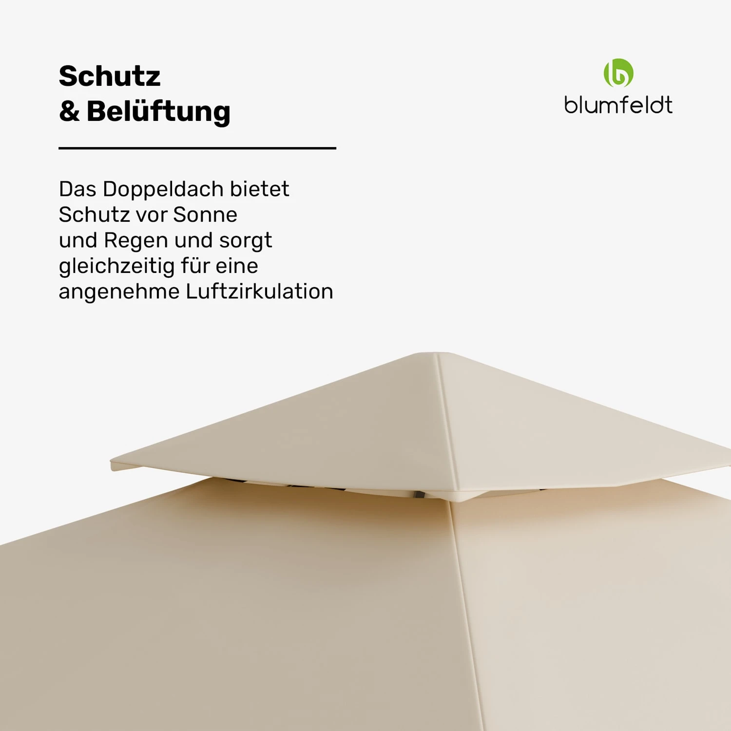 Grandezza Cortina Gartenpavillon 3x3 M 4 Grandezza Cortina Gartenpavillon 3x3 M – Bild 2