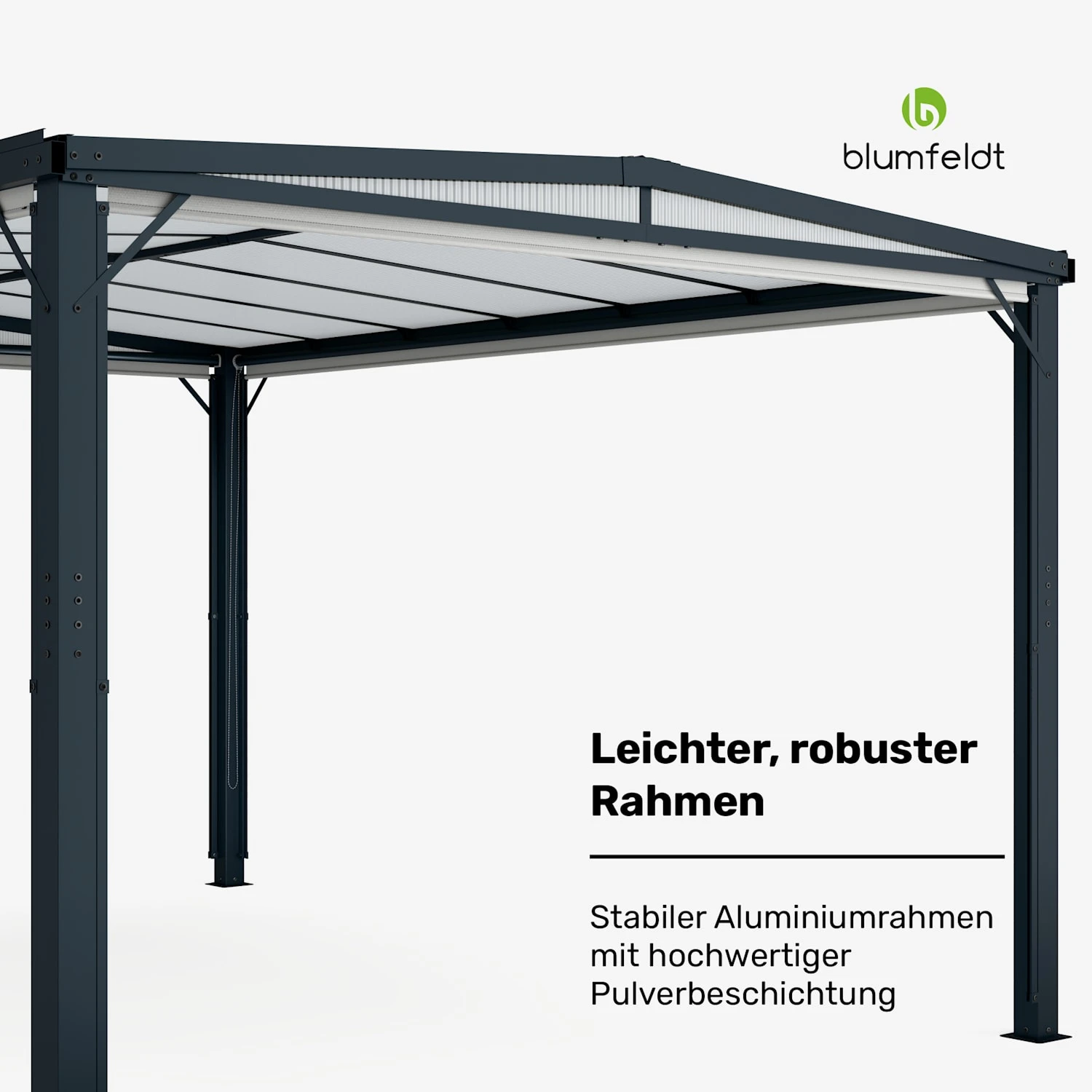 Pantheon Cortina Solid Sky Pergola 3x4 6 Pantheon Cortina Solid Sky Pergola 3x4 – Bild 4