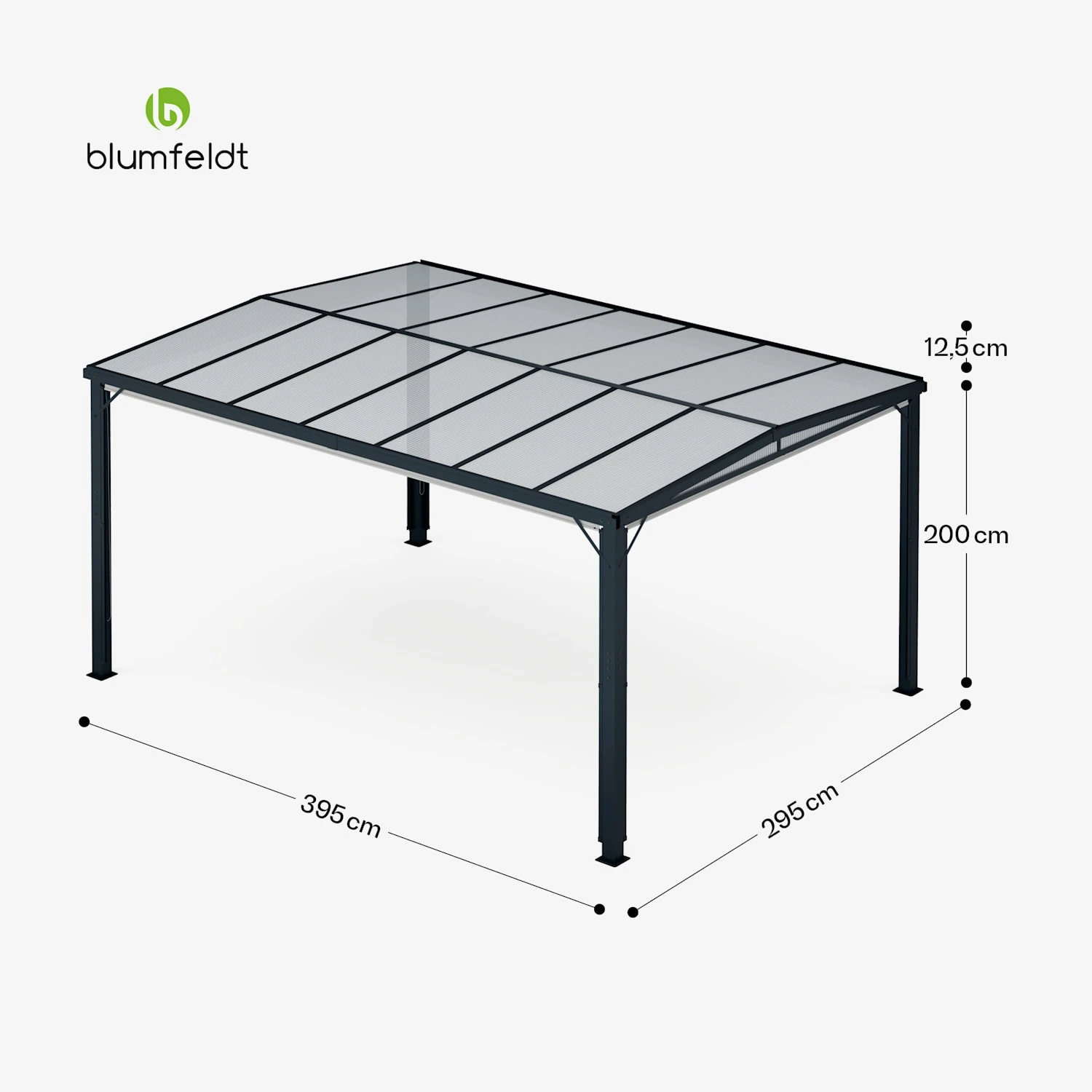 Pantheon Cortina Solid Sky Pergola 3x4 9 Pantheon Cortina Solid Sky Pergola 3x4 – Bild 7