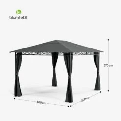 Mondo Pavillon 3x4 -Blumfeldt Verkaufsgeschäft 10046876 yy 0011 dimensions