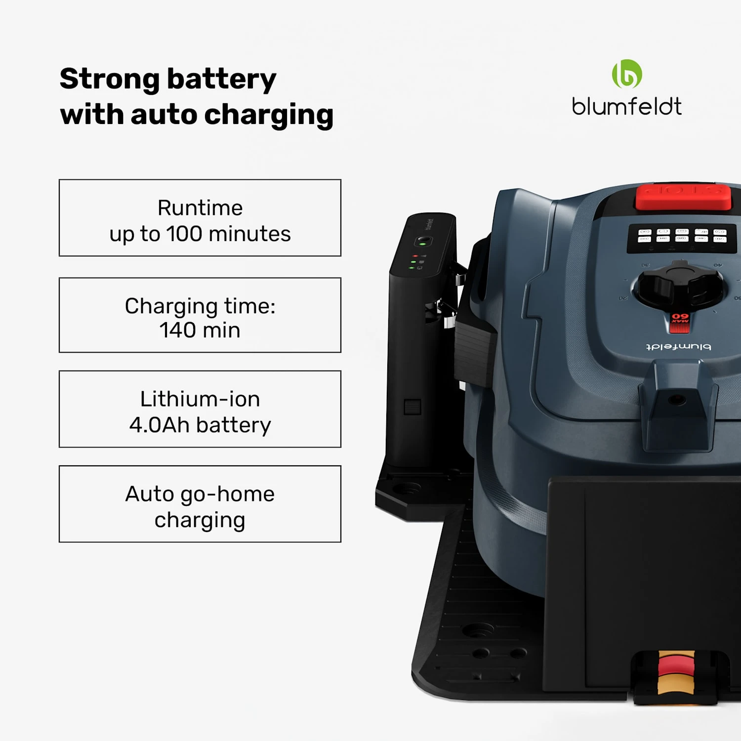 GrassConnect Mähroboter | Rasenpflege Bis 1.000m² 8 GrassConnect Mähroboter | Rasenpflege Bis 1.000m² – Bild 6