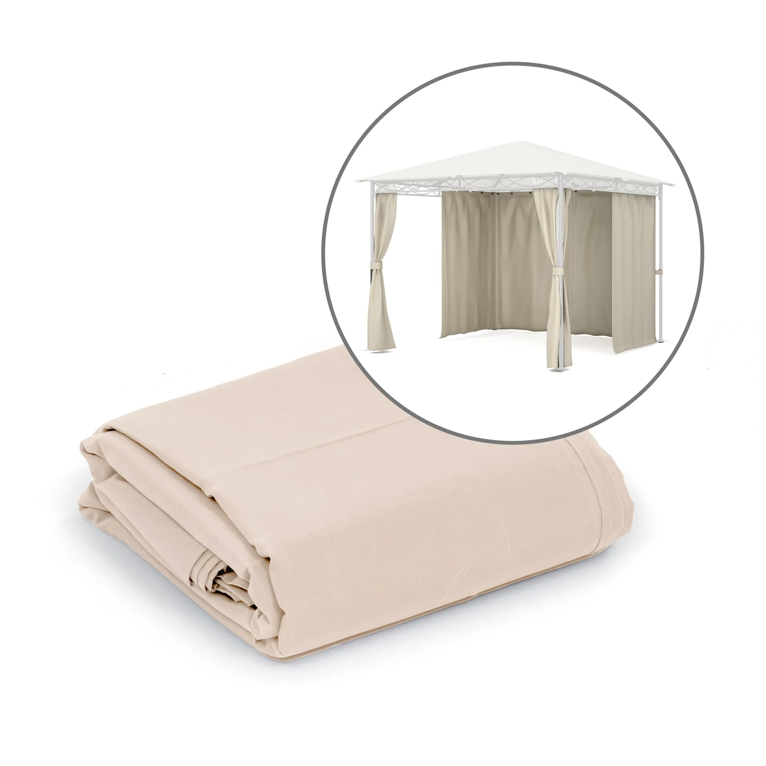 Mondo 3x3 SP Seitenwand Beige 3 Mondo 3x3 SP Seitenwand Beige